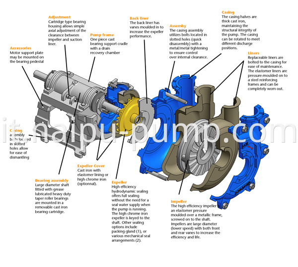 AH slurry pump